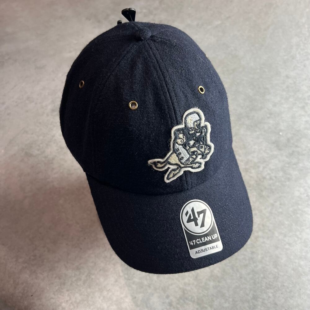 Dallas Cowboys '47 Golden Age Clean Up Cowboy Joe Adjustable Blue Felt Cap NWT